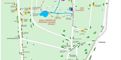 Velachery چنئی نقشہ